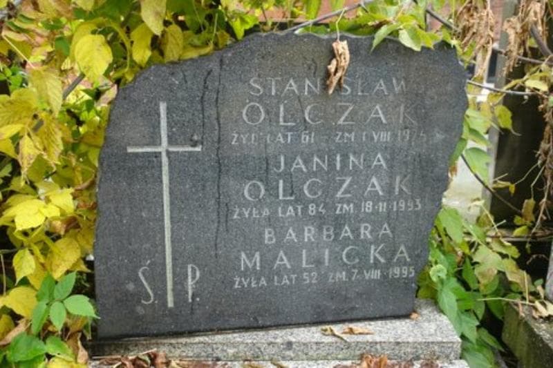 Zdjęcie grobu Janina Olczak (2)
