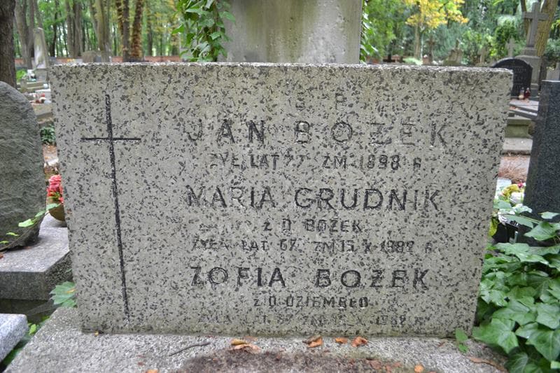 Zdjęcie grobu Jan Bożek (2)
