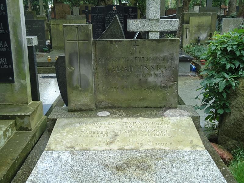 Zdjęcie grobu Tadeusz Tabadziński (2)
