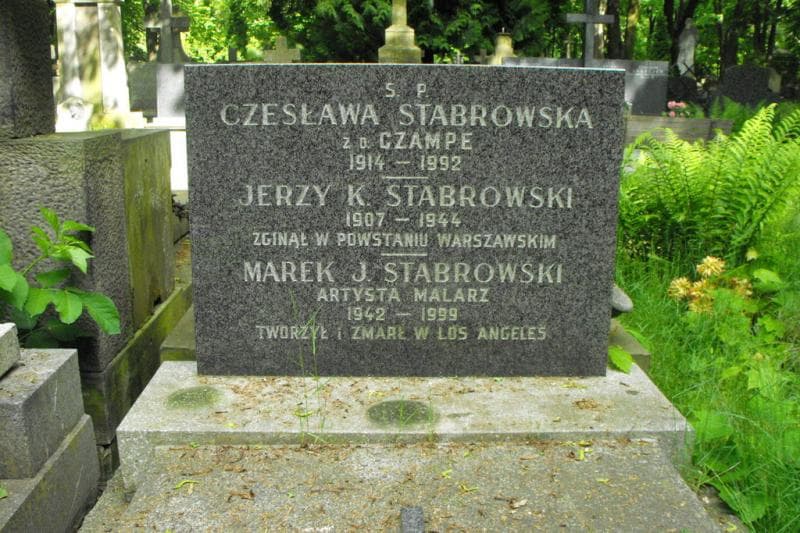 Zdjęcie grobu Karol Czampe (2)