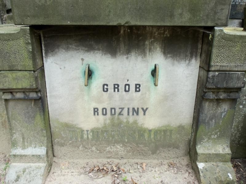 Zdjęcie grobu Dudzińscy (2)