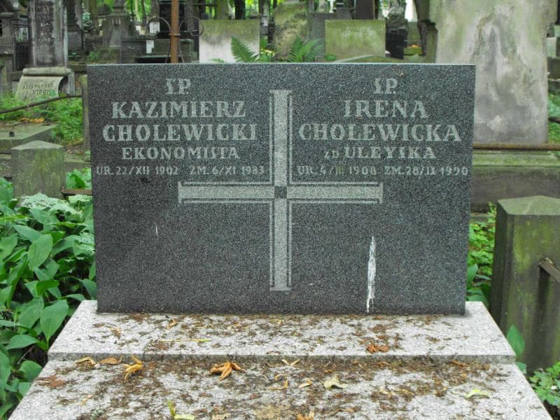 Zdjęcie grobu Kazimierz Cholewicki (2)