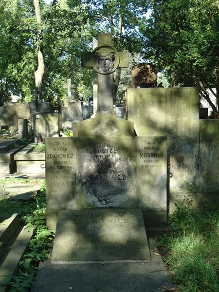 Zdjęcie grobu Witold Zdanowicz (2)