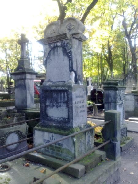 Zdjęcie grobu Justyna Burska (1)