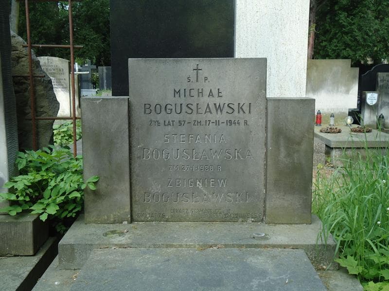 Zdjęcie grobu Stefania Bogusławska (2)