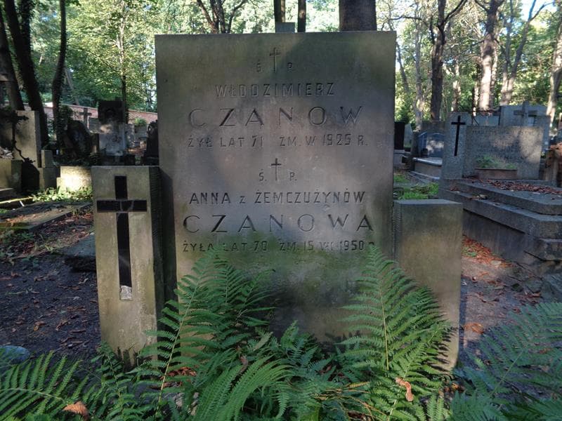 Zdjęcie grobu Włodzimierz Czanow (2)