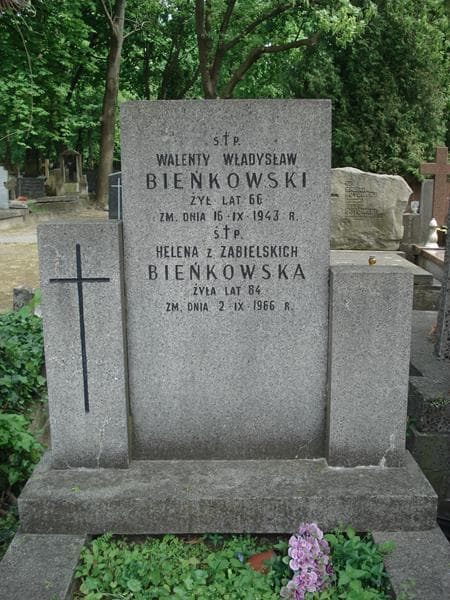 Zdjęcie grobu Walenty Władysław Bieńkowski (1)