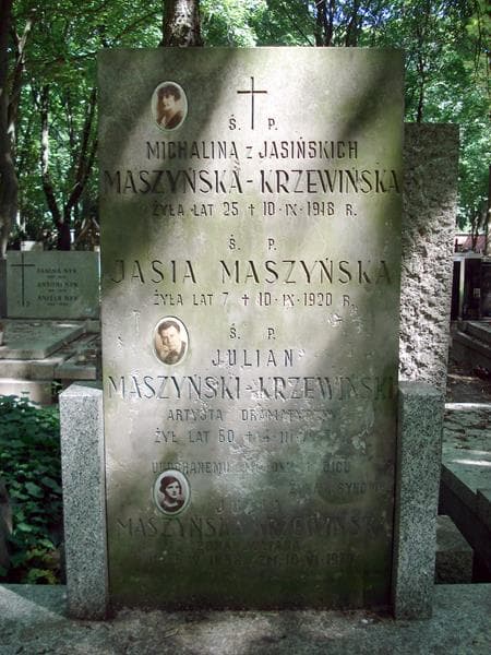 Zdjęcie grobu Julia Maszyńska-Krzewińska (1)