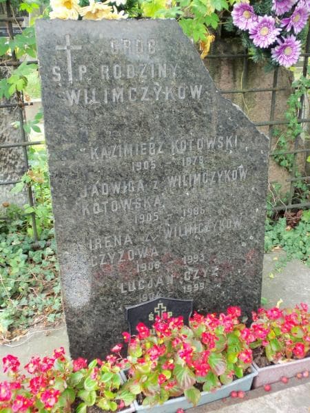 Zdjęcie grobu Irena Czyżowa (2)
