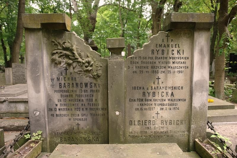 Zdjęcie grobu Michał Baranowski (2)