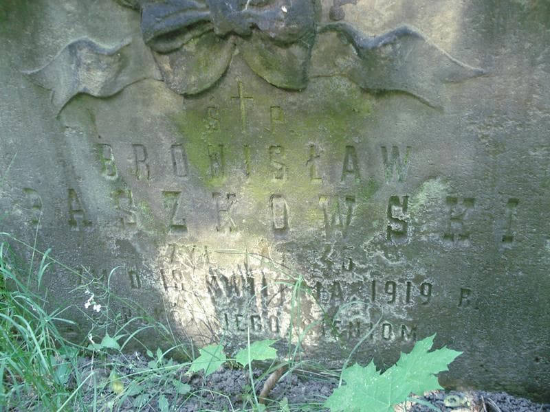 Zdjęcie grobu Bronisław Paszkowski (2)