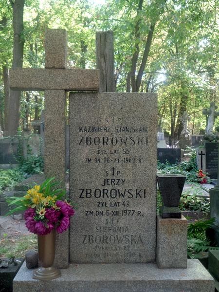 Zdjęcie grobu Stefania Zborowska (2)