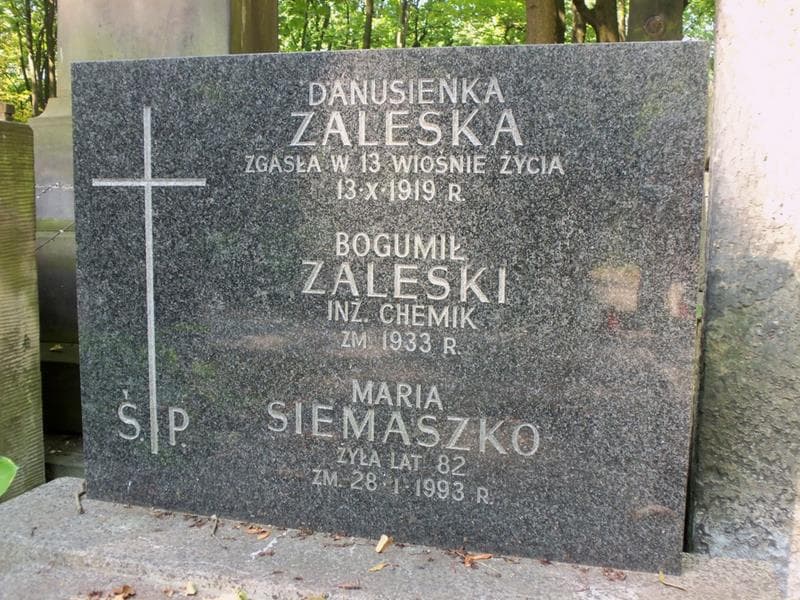 Zdjęcie grobu Maria Siemaszko (2)