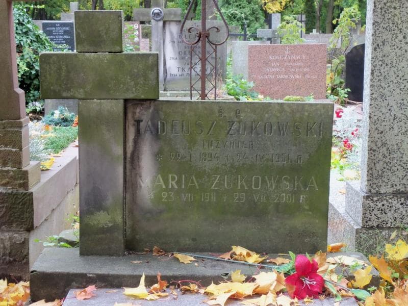 Zdjęcie grobu Maria Żukowska (2)