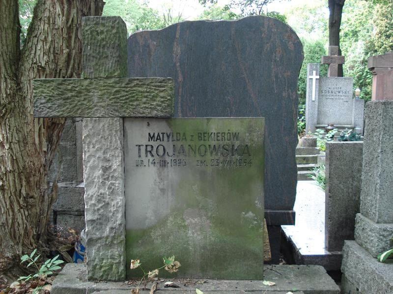 Zdjęcie grobu Matylda Trojanowska (2)