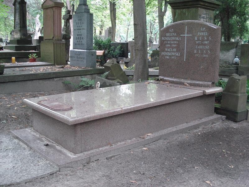 Zdjęcie grobu Wacław Ponikowski (1)