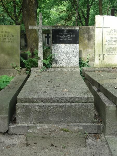 Zdjęcie grobu: Konstanty Brzozowski