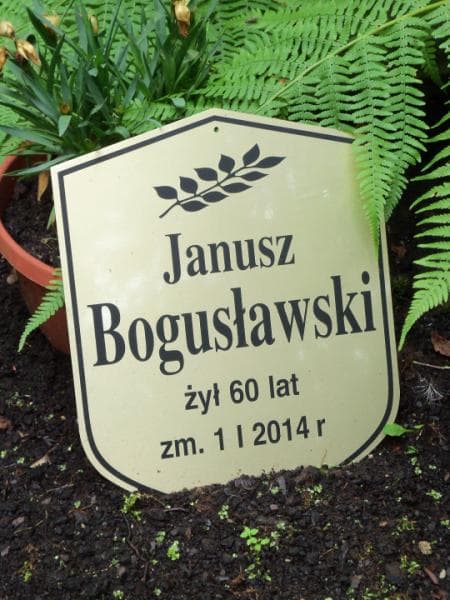 Zdjęcie grobu Janusz Bogusławski (1)