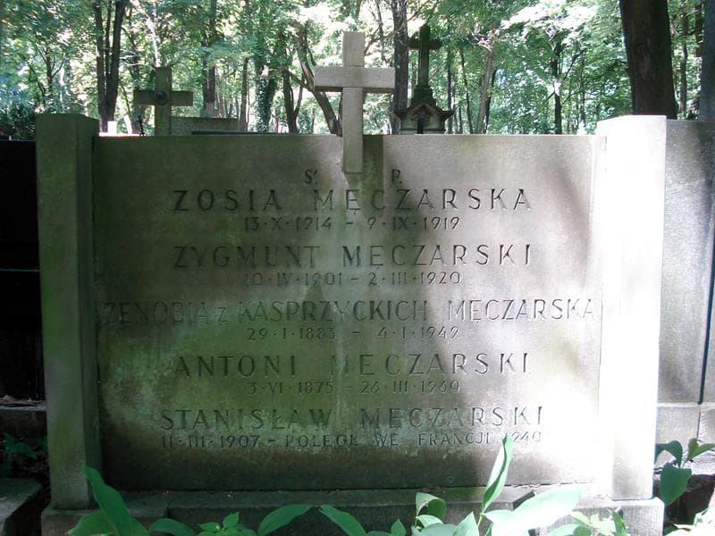 Zdjęcie grobu Zenobia Męczarska (1)