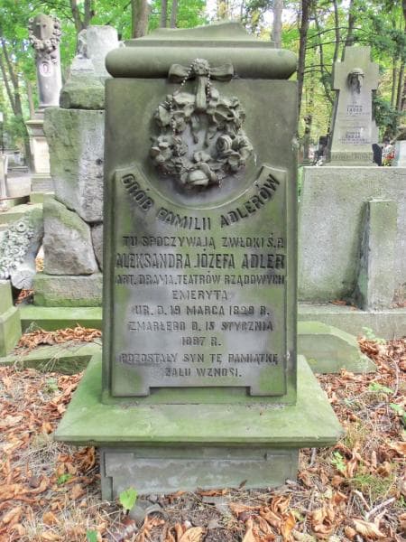 Zdjęcie grobu Aleksander Józef Adler (2)