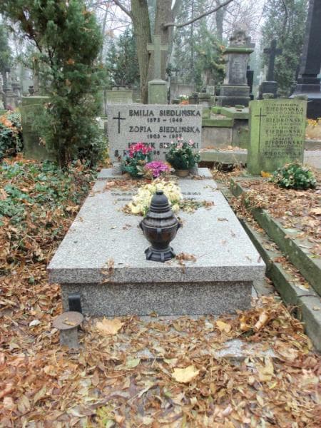 Zdjęcie grobu: Emilia Siedlińska