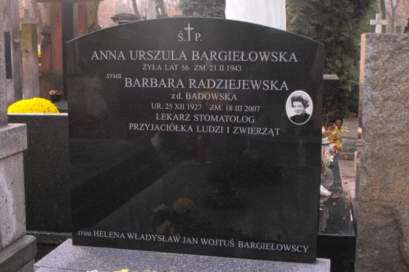 Zdjęcie grobu Jan Bargiełowski (2)