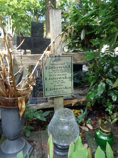 Zdjęcie grobu Zofia Listowska (2)
