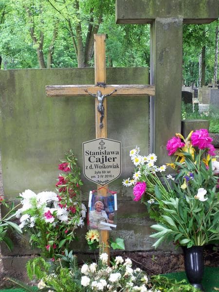Zdjęcie grobu Stanisława Cajler (2)