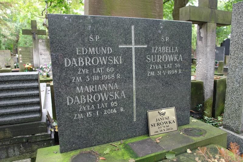 Zdjęcie grobu Marianna Dąbrowska (2)
