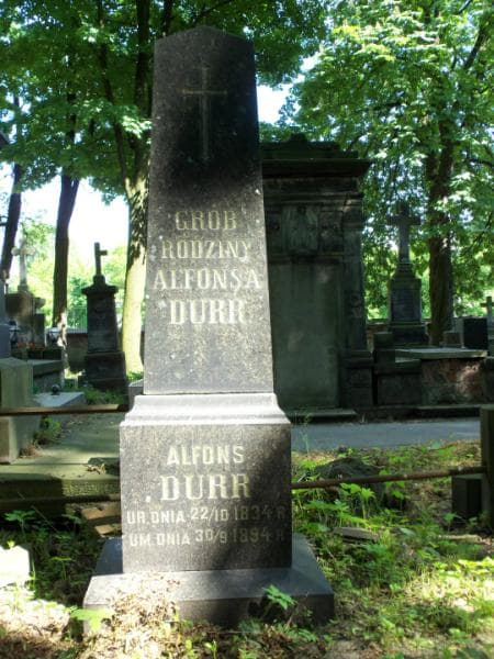 Zdjęcie grobu Alfons Durr (1)