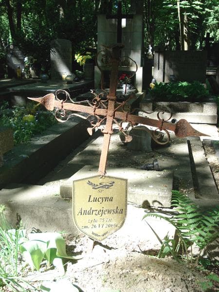 Zdjęcie grobu Lucyna Andrzejewska (1)