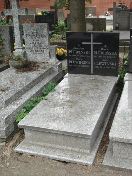 Zdjęcie grobu Danuta Plewińska (1)