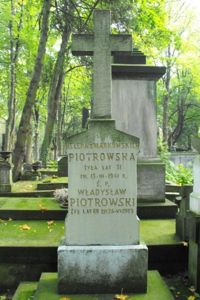 Zdjęcie grobu Helena Piotrowska (2)