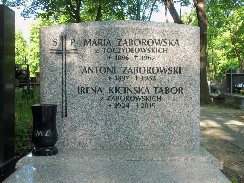 Zdjęcie grobu Antoni Zaborowski (2)