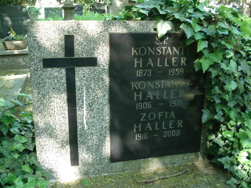 Zdjęcie grobu Konstanty Haller (1)