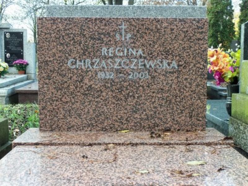 Zdjęcie grobu Regina Chrząszczewska (2)