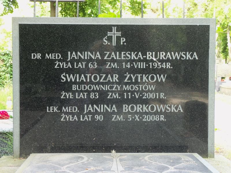 Zdjęcie grobu Janina Borkowska (2)