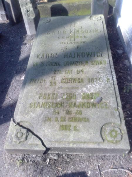 Zdjęcie grobu Stanisław Hajkowicz (1)