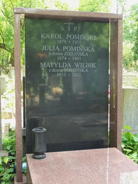 Zdjęcie grobu Karol Pomiński (2)