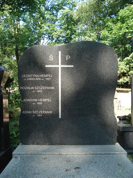 Zdjęcie grobu Leontyna Hempel (2)