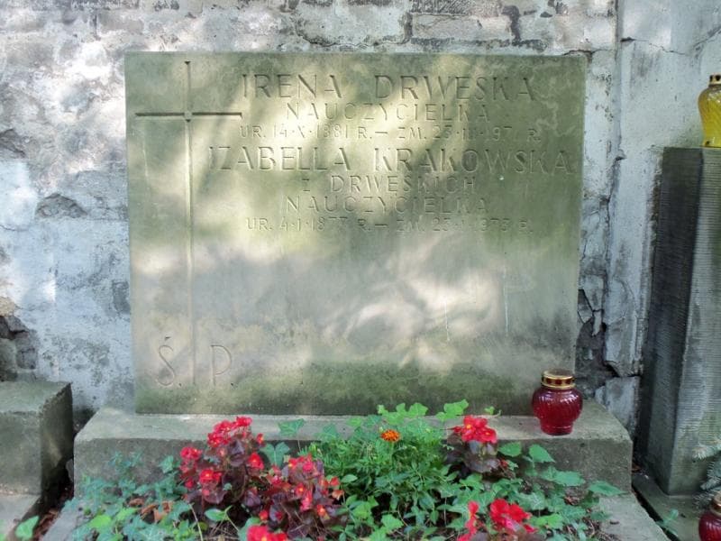 Zdjęcie grobu Irena Drwęska (2)