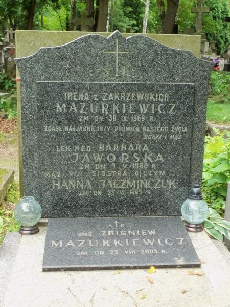 Zdjęcie grobu Barbara Jaworska (2)