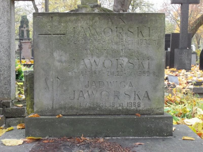 Zdjęcie grobu Witold Jaworski (2)