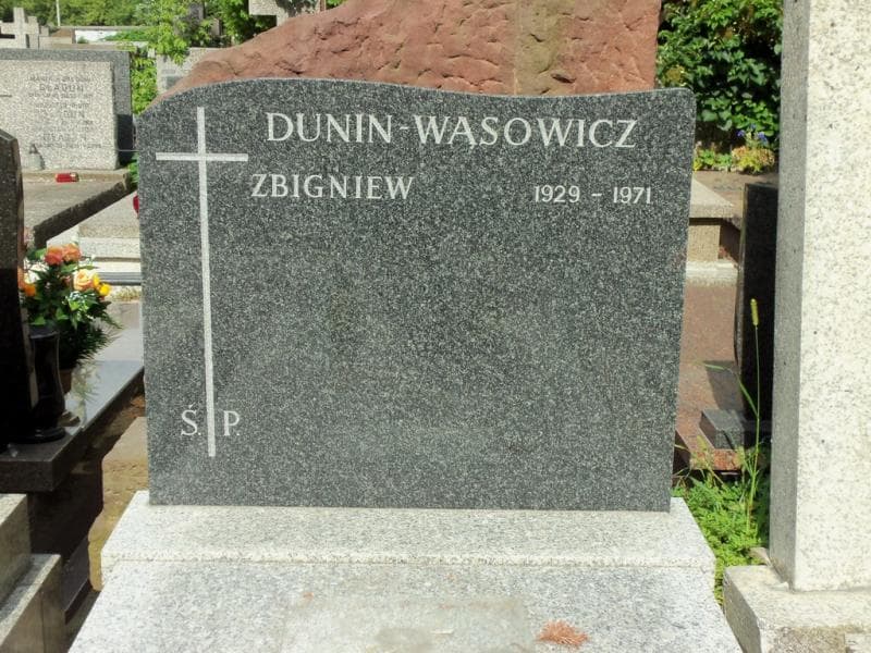 Zdjęcie grobu Zbigniew Dunin-Wąsowicz (2)