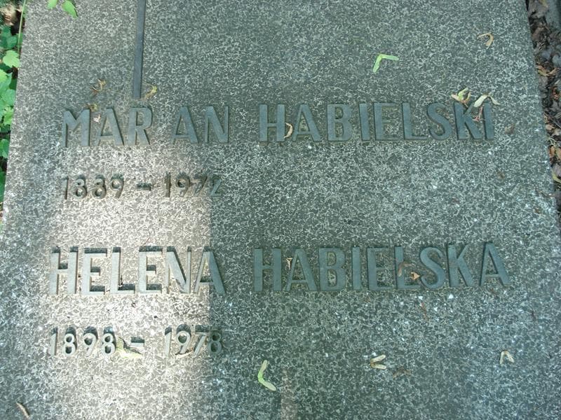 Zdjęcie grobu Helena Habielska (1)