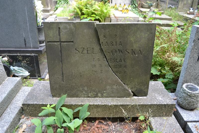 Zdjęcie grobu Maria Szelągowska (2)