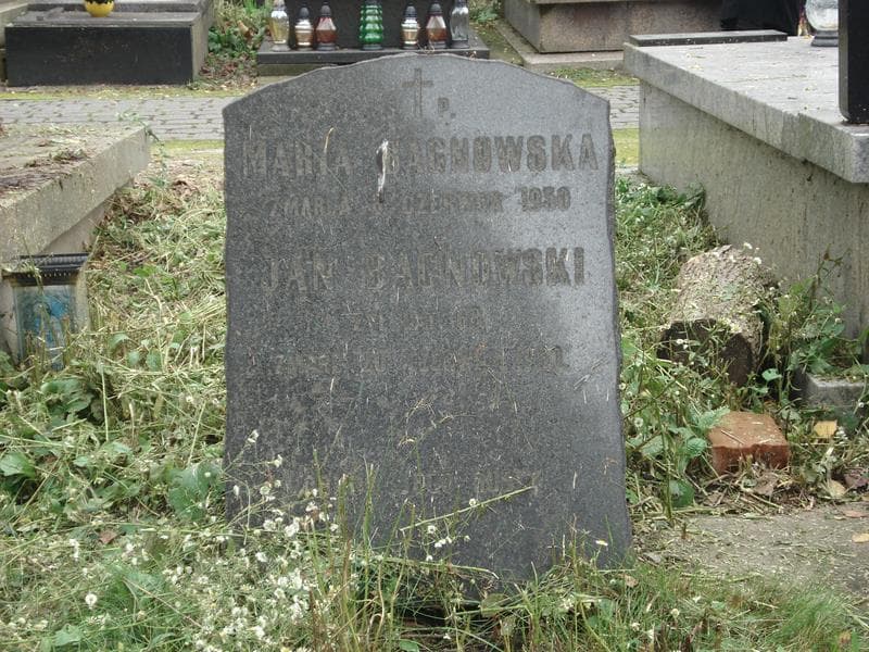 Zdjęcie grobu Jan Bagnowski (2)