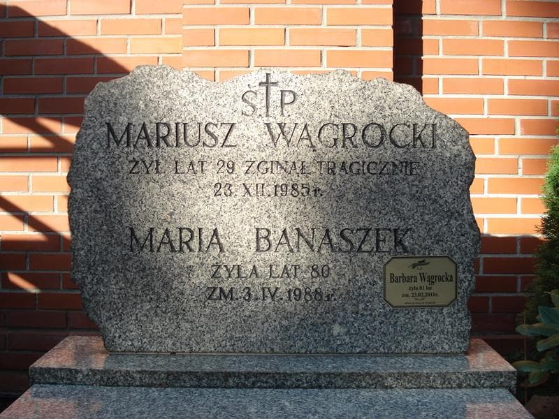 Zdjęcie grobu Maria Banaszek (2)