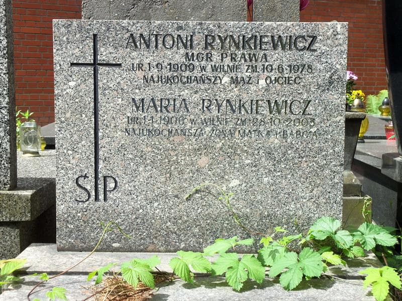 Zdjęcie grobu Antoni Rynkiewicz (2)