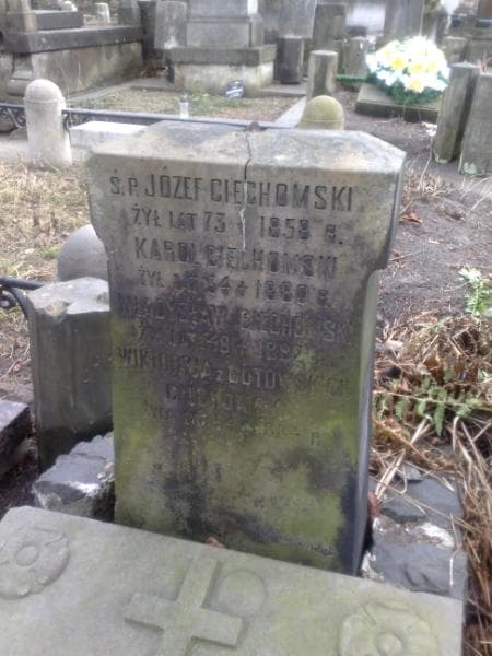 Zdjęcie grobu Stanisław Ciechomski (1)